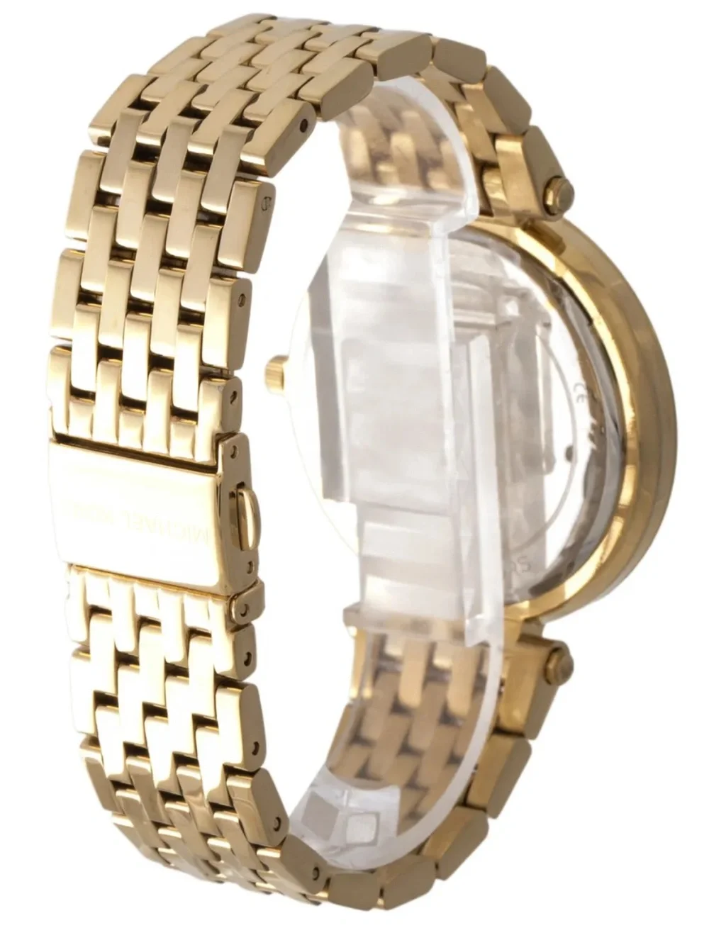 Michael Kors Gold-Tone Linked Bracelet Watch